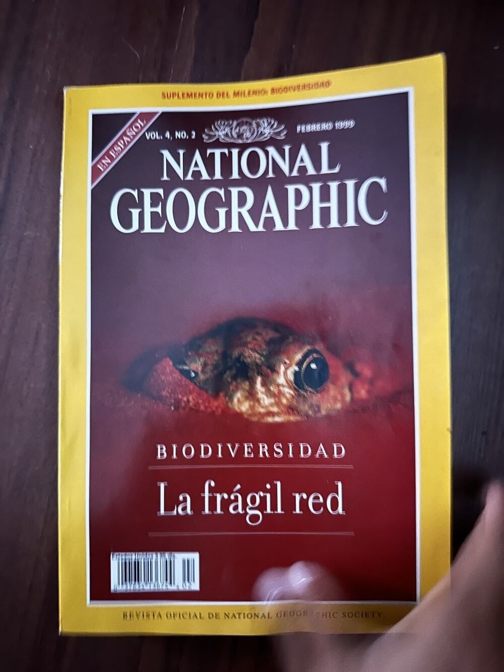 National Geographic Magazine Español Biodiversidad February 1999